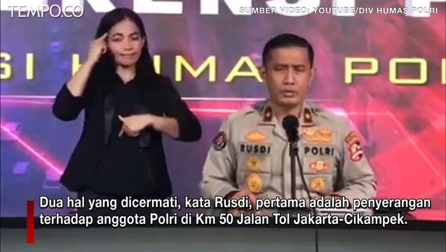 Hasil Investigasi Komnas HAM tentang Peristiwa Kilometer 50, Polri Cermati Dua Hal