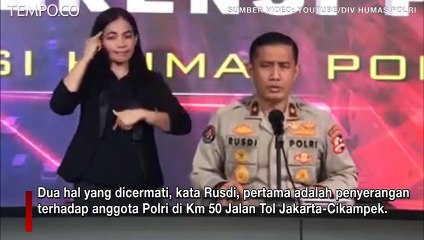 Hasil Investigasi Komnas HAM tentang Peristiwa Kilometer 50, Polri Cermati Dua Hal