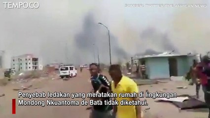 17 Tewas saat Ledakan Besar di Pangkalan Militer Kota Bata Guinea Ekuatorial