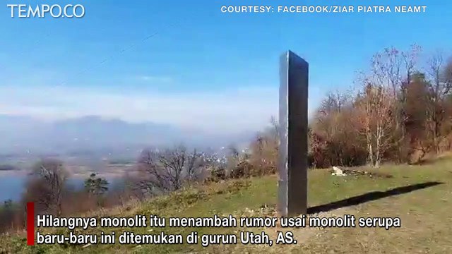 Misterius, Logam Monolit Muncul di Rumania lalu Tiba-tiba Lenyap usai di Utah Juga Hilang