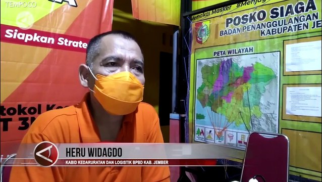 Banjir Bandang Menerjang Ratusan Rumah di Jember