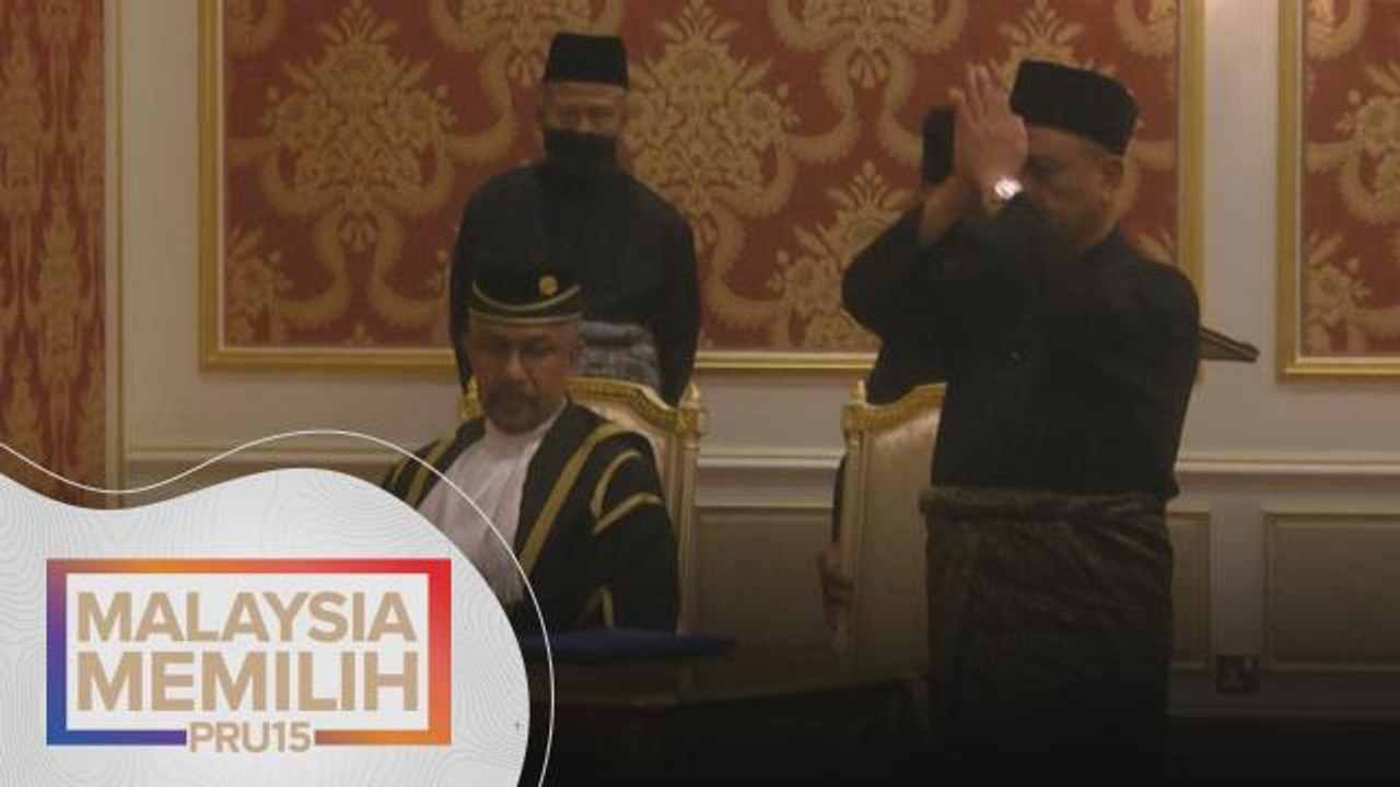 Pasca PRU15 | Istiadat angkat sumpah Menteri Besar Perak