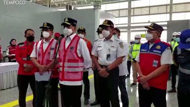 Menhub Budi Karya Meninjau Fasilitas Baru Stasiun Jatinegara