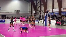 Images maritima: quelques beaux points entre Istres Provence Volley et Mougins