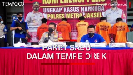 Paket Sabu Disembunyikan dalam Tempe Orek Buat Tahanan