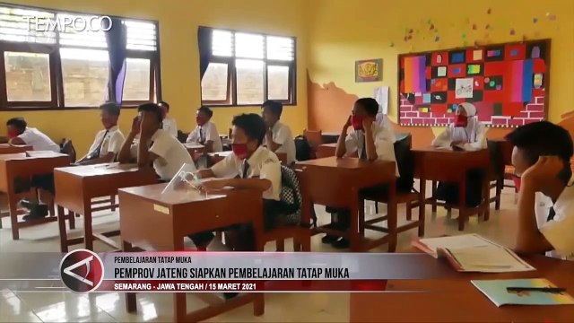 Pemprov Jateng Siapkan Pembelajaran Tatap Muka