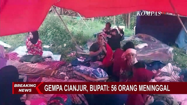 Terbaru! Bupati Cianjur Update Jumlah Korban Meninggal Akibat Gempa Ada 56 Orang