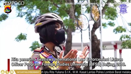 Polwan Iptu Rita Yuliana Viral Fasih Berbahasa Mandarin, Netizen Puji Keren