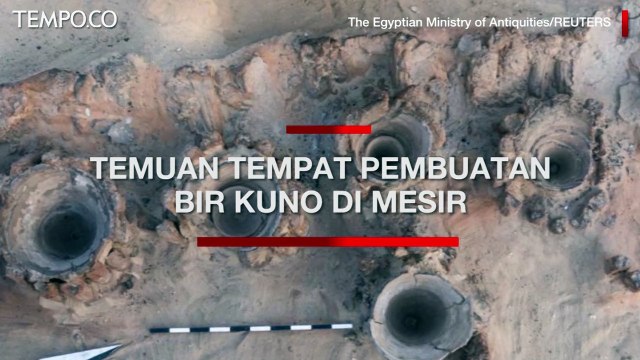 Arkeolog Temukan Tempat Pembuatan Bir Kuno Berusia 5.000 Tahun di Mesir