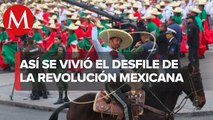 Con charros y Adelitas, así fue el desfile por la Revolución Mexicana en CdMx