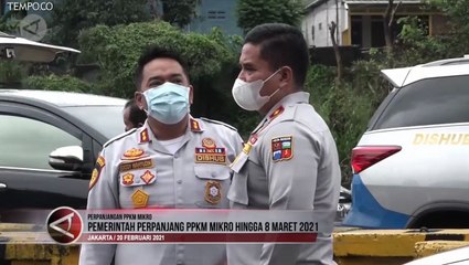 PPKM Skala Mikro di Jawa dan Bali Diperpanjang Hingga 8 Maret