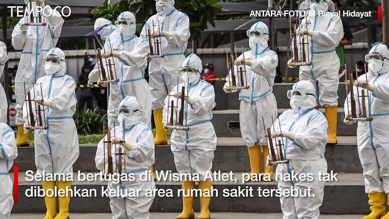Pasien Covid-19 Menurun, Tenaga Kesehatan Wisma Atlet Rekreasi ke Ancol