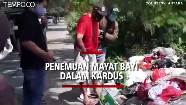 Warga Bekasi Dihebohkan Temuan Jasad Bayi dalam Kardus
