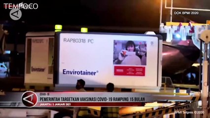 Pemerintah Targetkan 15 Bulan Vaksinasi Covid-19 Selesai