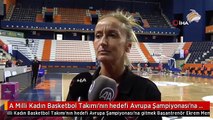 A Milli Kadın Basketbol Takımı'nın hedefi Avrupa Şampiyonası'na gitmek