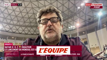 Duluc revient sur le match d'ouverture entre le Qatar et l'Equateur - Foot - CM 2022