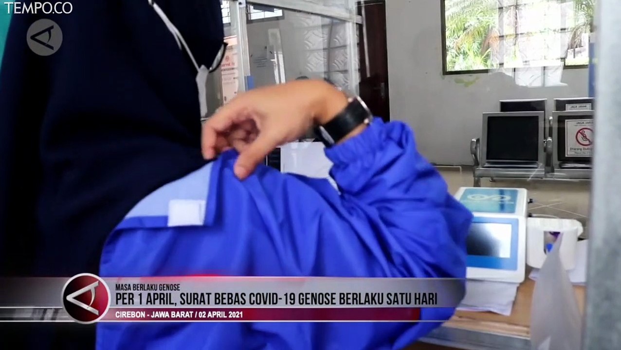 Surat Bebas COVID-19 dengan Genose C19 Berlaku Satu Hari