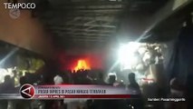 Kebakaran Pasar Inpres di Pasar Minggu, Api Diduga dari Lantai Bawah Tanah