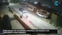 Una banda de magrebíes atropella en Murcia a un motorista para robarle