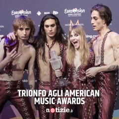 I Maneskin trionfano agli American Music Awards