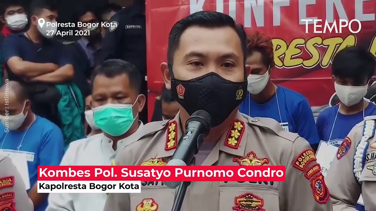 Tawuran di Jalanan Kota Bogor Saat Ramadan, 8 Pemuda Ditangkap