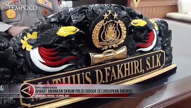 Petugas Tangkap Oknum Polisi Diduga Selundupkan Amunisi untuk Dijual ke KKB