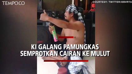 Ki Galang Pamungkas Meninggal, Aksi Semprot Pembasmi Nyamuk Jadi Video Viral