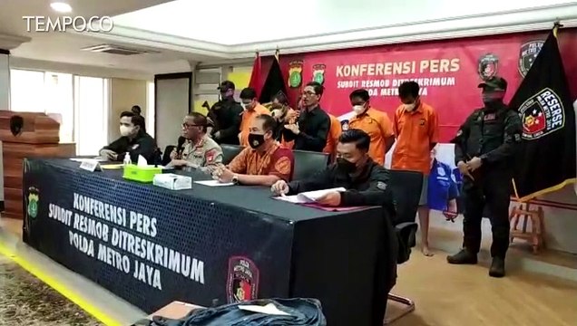 Komplotan Rampok Mengaku Polisi Dibekuk Polda Metro Jaya