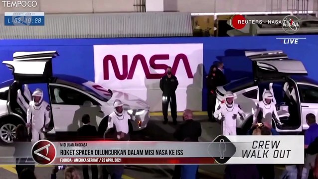 Bawa Empat Astronot, Peluncuran Roket NASA dan SpaceX Berlangsung Sukses