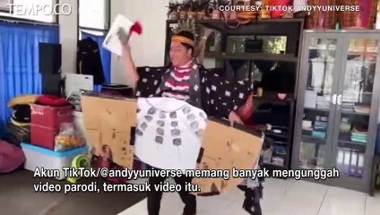 Parodi Tak Biasa Busana Bertabur Sate Viral, Ivan Gunawan Berkomentar Cuss Vote Beb