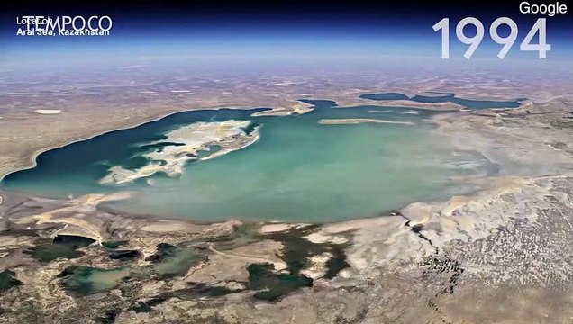 Fitur Timelapse Google Earth Perlihatkan Bukti Perubahan Iklim