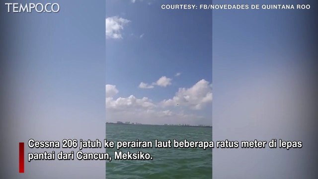 Pesawat Cessna 206, untuk Pesta Ungkap Jenis Kelamin Bayi, Jatuh, Dua Pilot Tewas