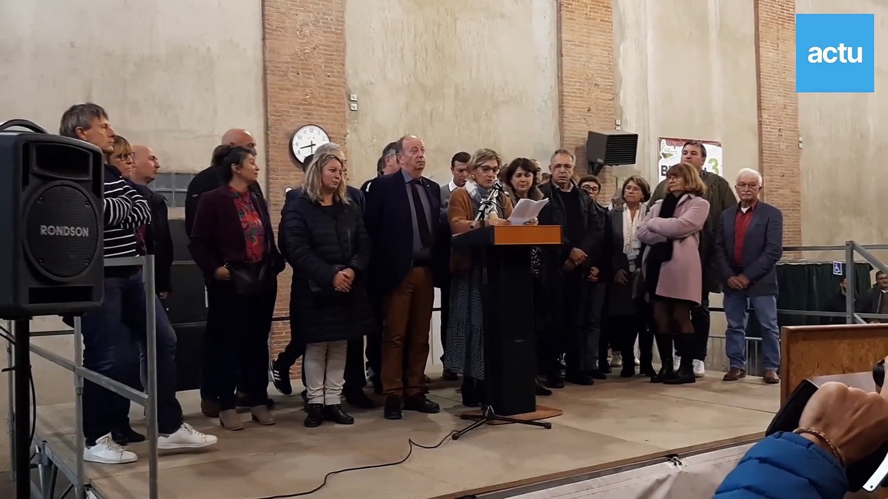 Discours de Valérie Roudet après sa victoire aux Municipales de Villefranche-de-Lauragais