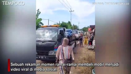 Viral, Warga Desa Borong Mobil Berbarengan usai Dapat Rezeki Nomplok
