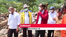 Tinjau Lokasi Bencana di NTT, Jokowi Minta Korban Hilang Terus Dicari