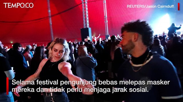 Eksperimen Kerumunan, Ribuan Orang Hadiri Konser Musik di Liverpool Inggris