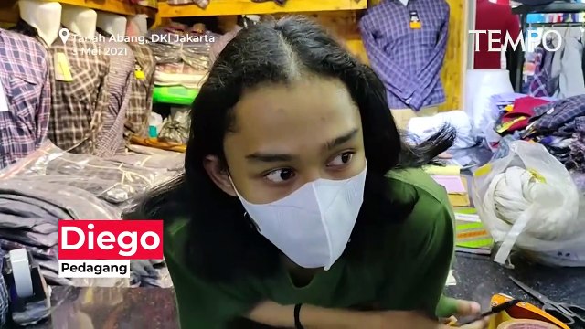 Sempat Terdampak Pandemi, Pedagang Pasar Tanah Abang Bersyukur Omset Naik Jelang Lebaran