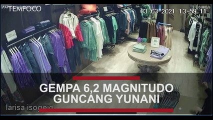 Begini Penampakan Kerusakan Akibat Gempa 6,9 M yang Guncang Yunani