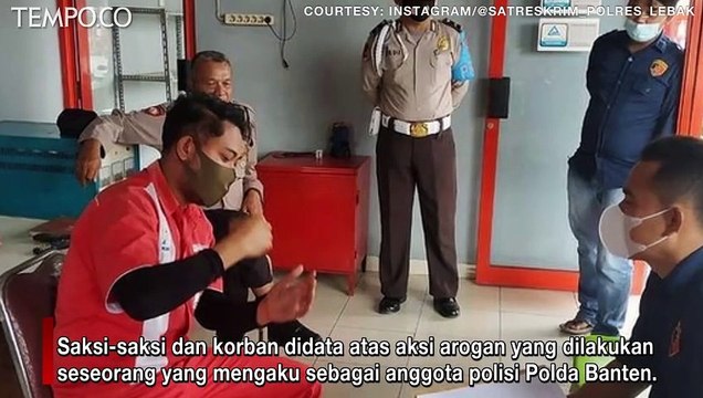 Respons Aksi Arogan Orang yang Mengaku Anggota Polisi di SPBU Rumbut Rangkasbitung