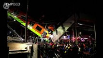 Jembatan Rel Mexico City Runtuh, 15 Orang Tewas dan 70 Lainnya Luka-luka