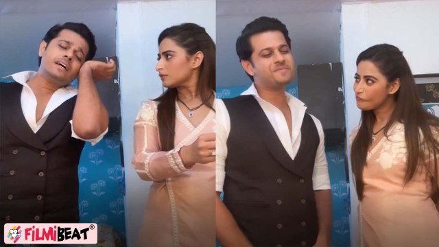 Gum Hai Kisi Ke Pyar Mein Fame Aishwarya Neil Bhatt बने जेठालाल और दयाबेन,Fans को आई Video पसंद