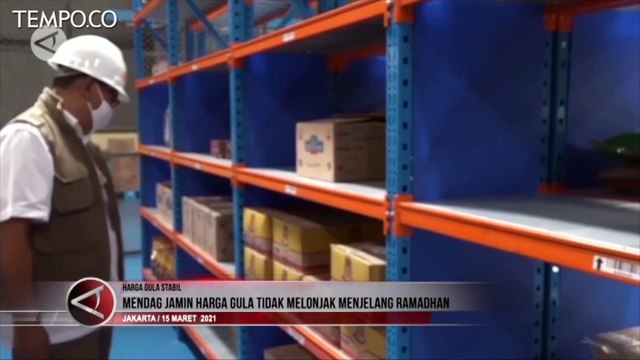 Mendag Pastikan Harga Gula Stabil Jelang Ramadan