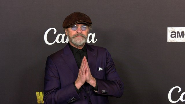 Michael Rooker The Walking Dead Series Finale Event in Los Angeles