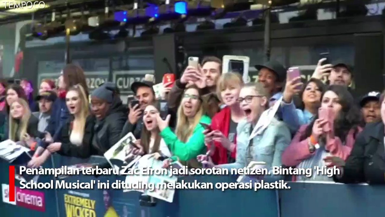 Penampilan Baru Zac Efron Jadi Sorotan