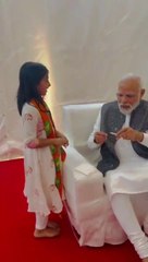 A little girl impressed Modi