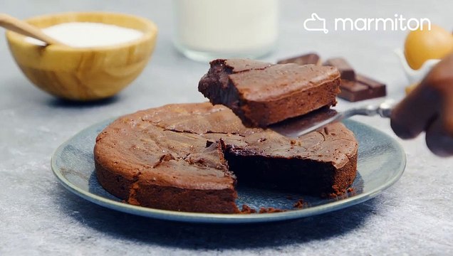 Terminez vos repas en beauté avec ce délicieux gâteau au chocolat fondant !
