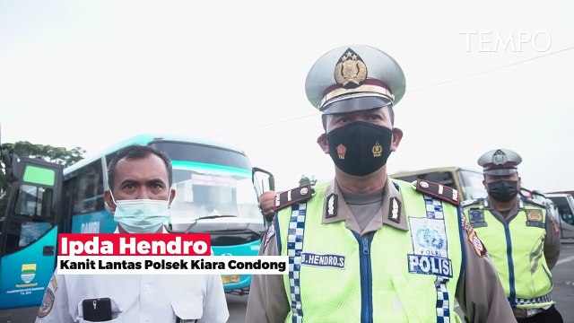 Suasana Lalu Lintas Keluar Masuk Kota Bandung, Jelang Pelarangan Mudik Lebaran 2021