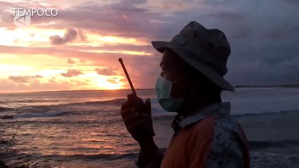 BPBD Jember Waspadai Gelombang Tinggi di Laut Selatan Jawa