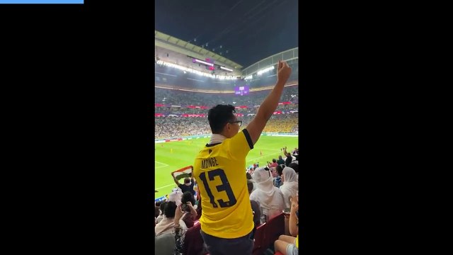 Qatar-Ecuador, il video virale