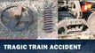 Jajpur rail derailment - Parts of train found scattered everywhere